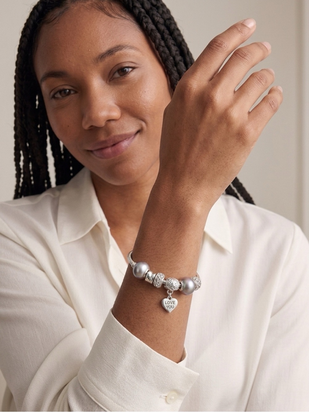 Ann Klein charm bracelet brand new in box